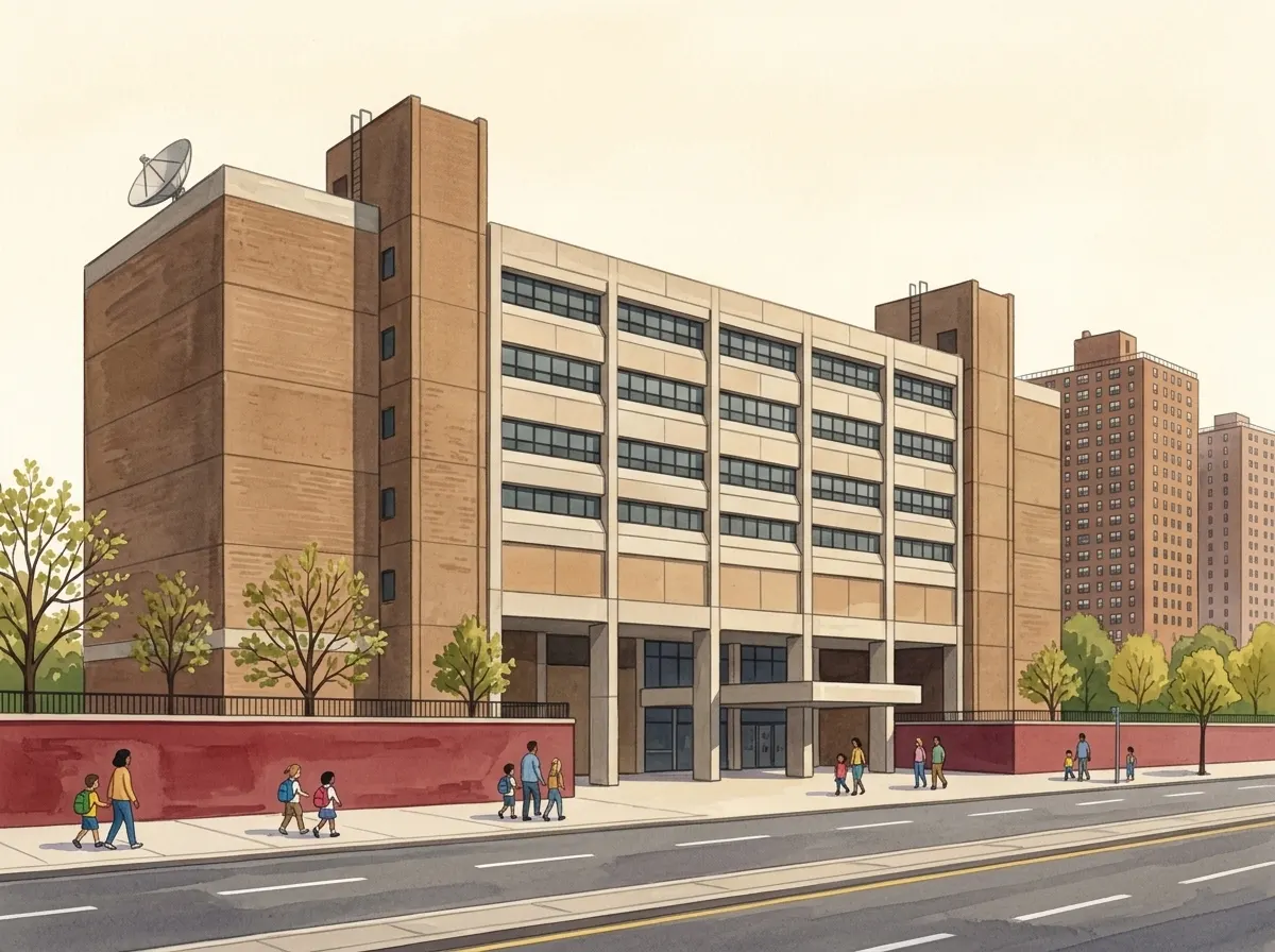 Illustration of Bronx Health Sciences High School