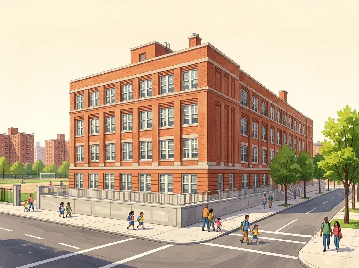 Illustration of High School of Language and Innovation