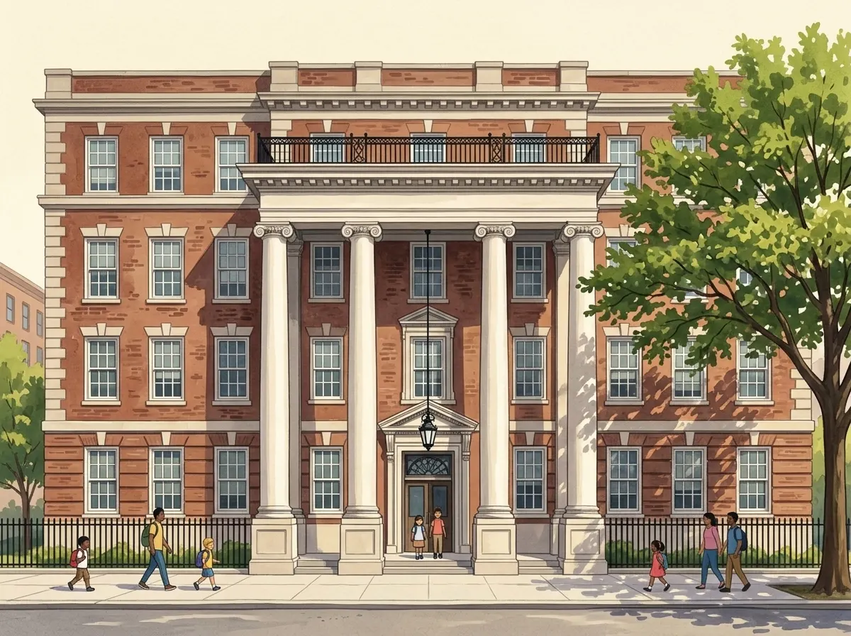 Illustration of P.S. 195