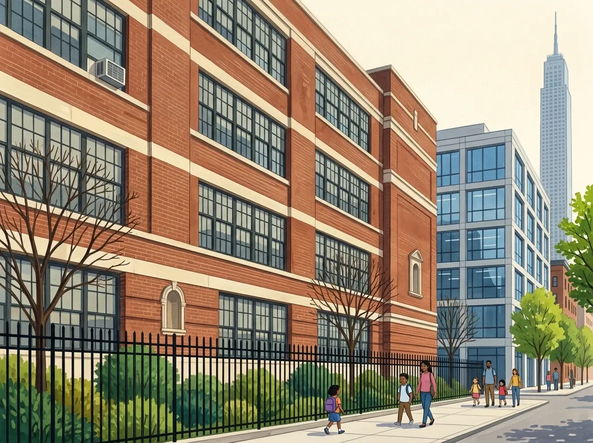 Illustration of George Westinghouse Career and Technical Education High School