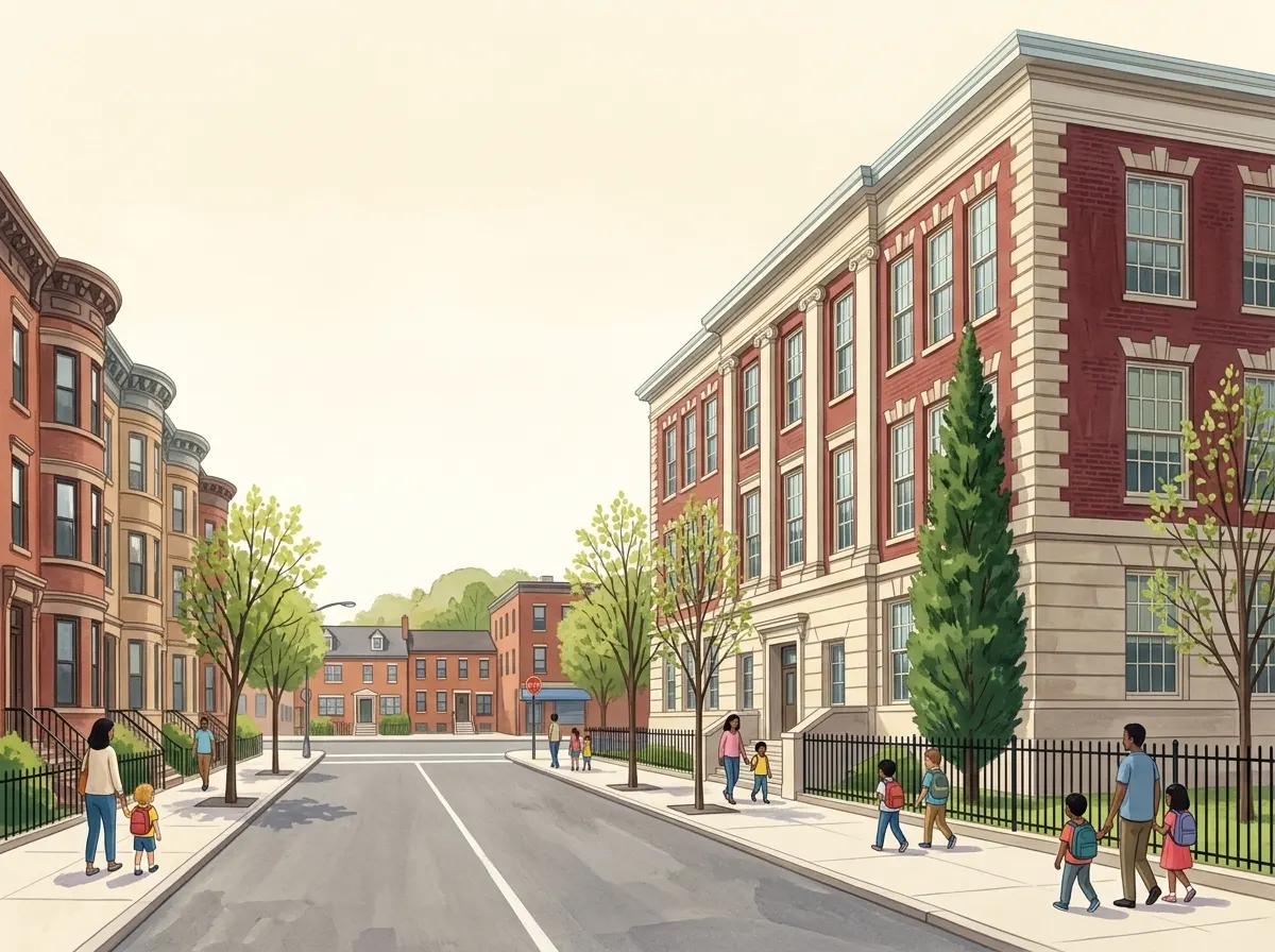 Illustration of The Windsor Terrace School