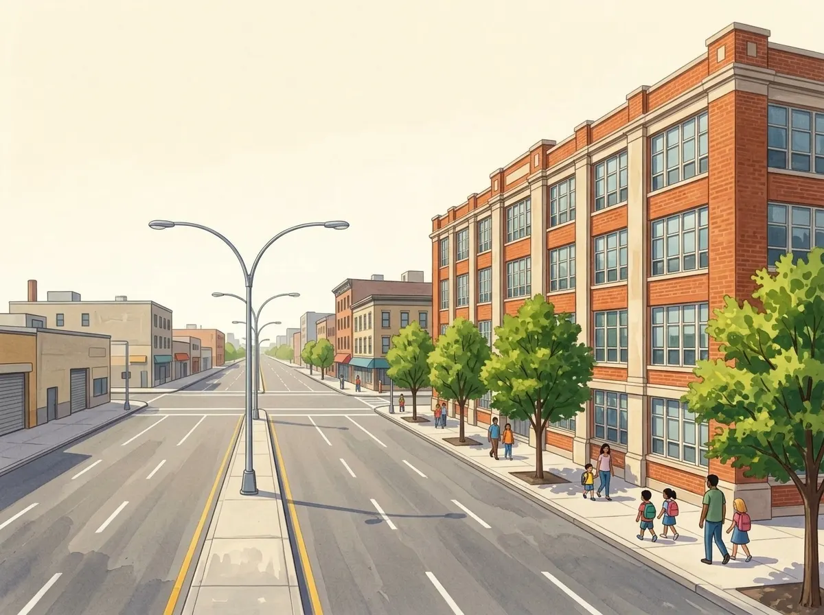 Illustration of P.S. 172 The Annette Hendrickson Beacon School of Excellence