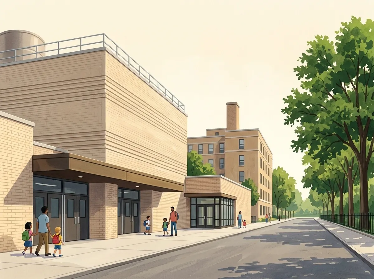 Illustration of M.S. 442 Carroll Gardens School for Innovation
