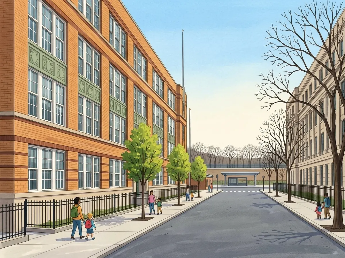 Clara Barton High School的插图