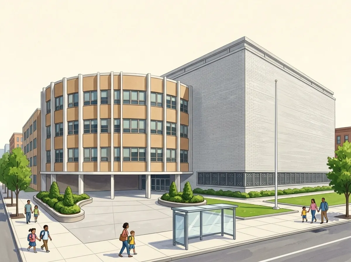 Illustration of Victory Collegiate High School