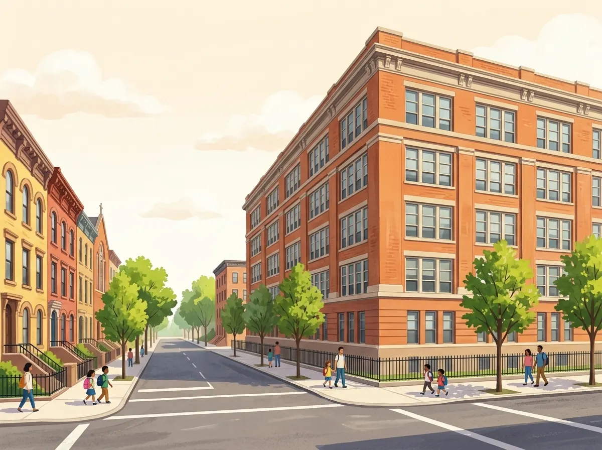 Illustration of World Academy for Total Community Health High School
