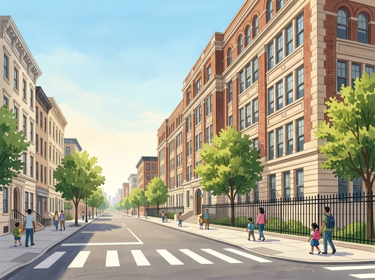 Ilustración de P.S. 748 Brooklyn School for Global Scholars