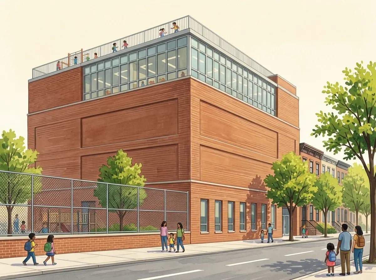 Illustration of P.S. 156 Waverly
