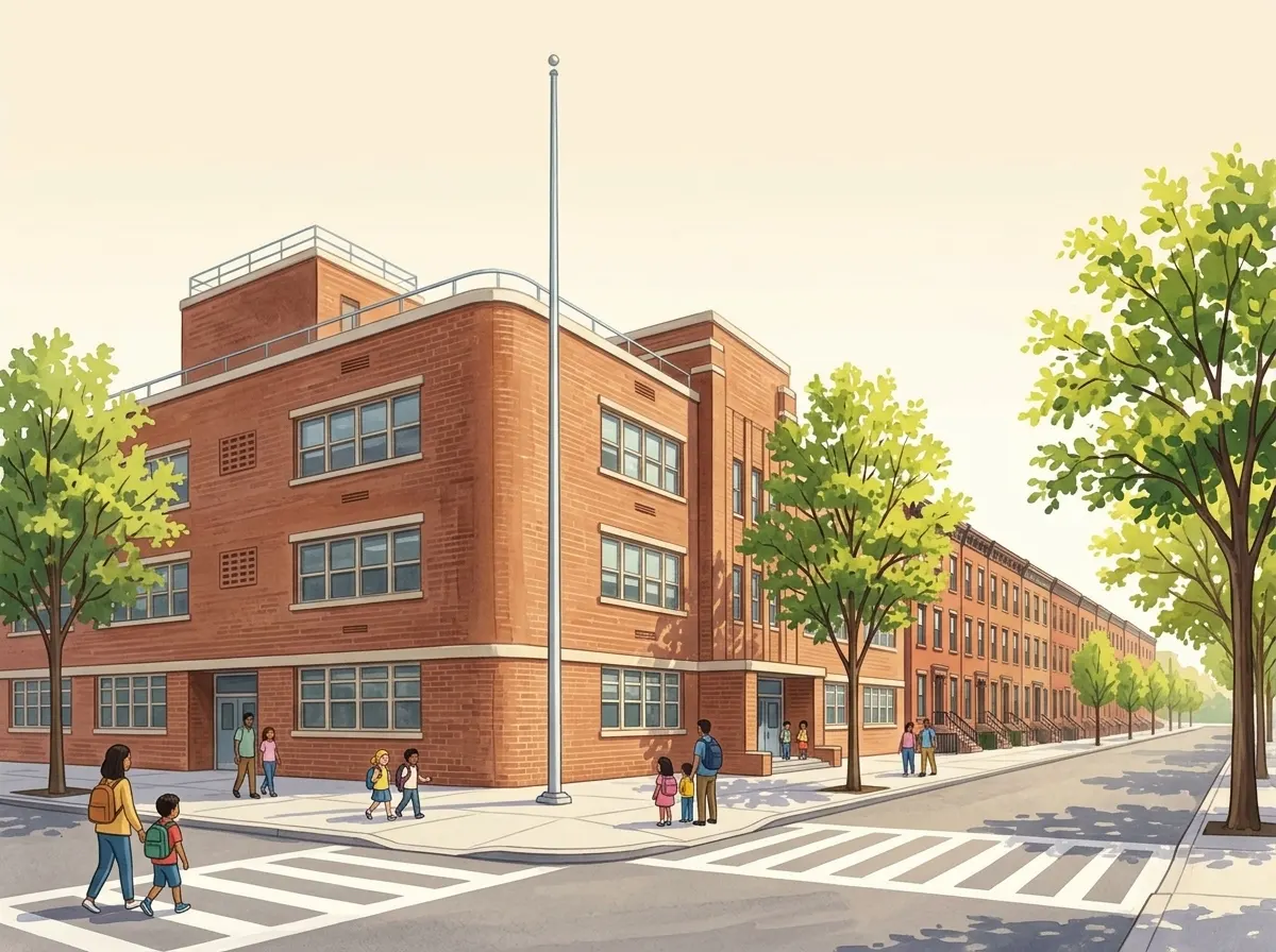 Illustration of Eagle Academy for Young Men II
