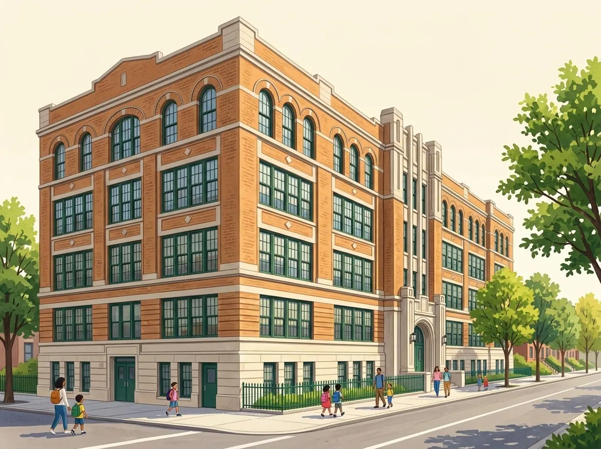 Illustration of Legacy Leadership High School