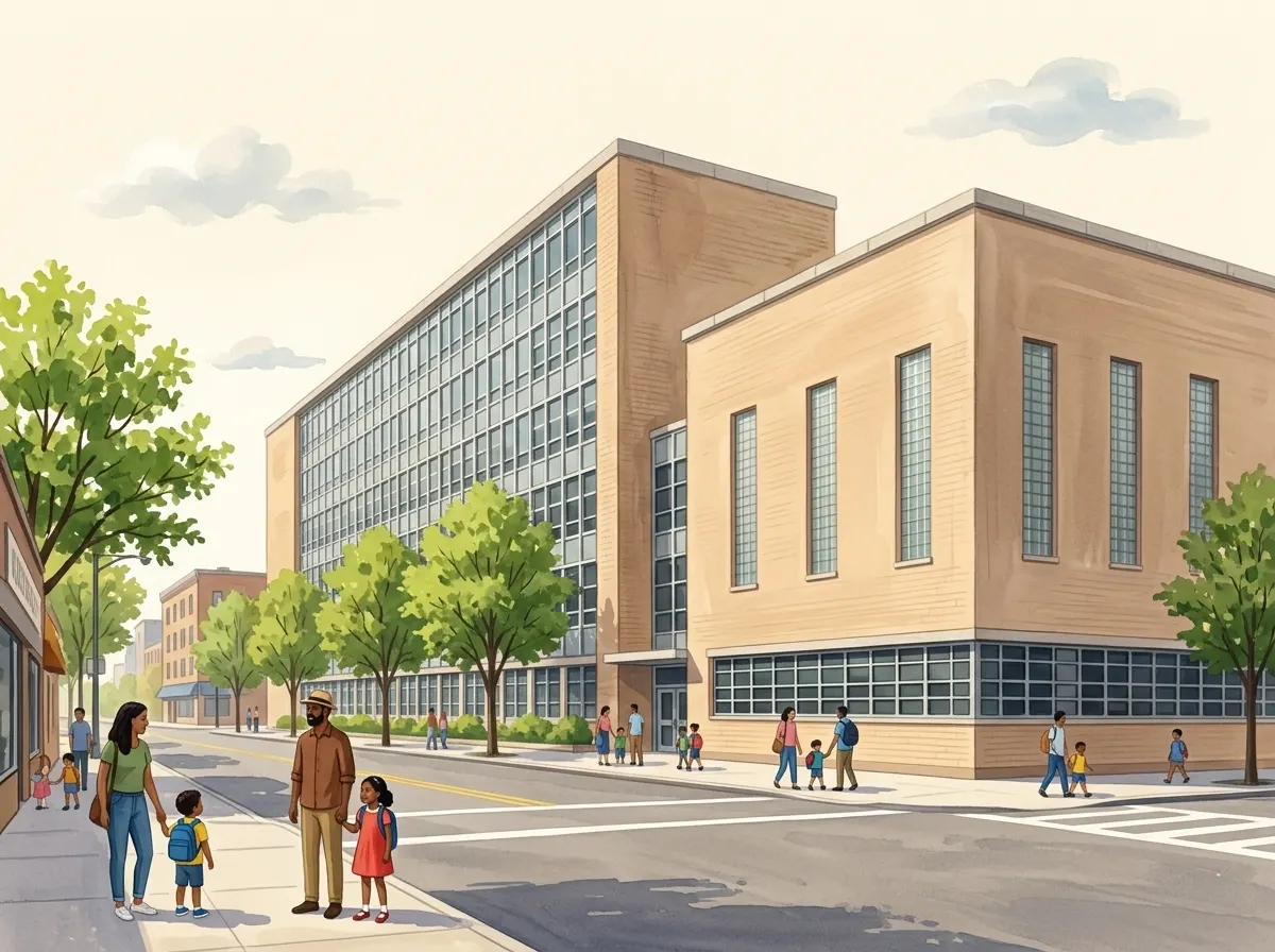 Ilustración de Aviation Career & Technical Education High School