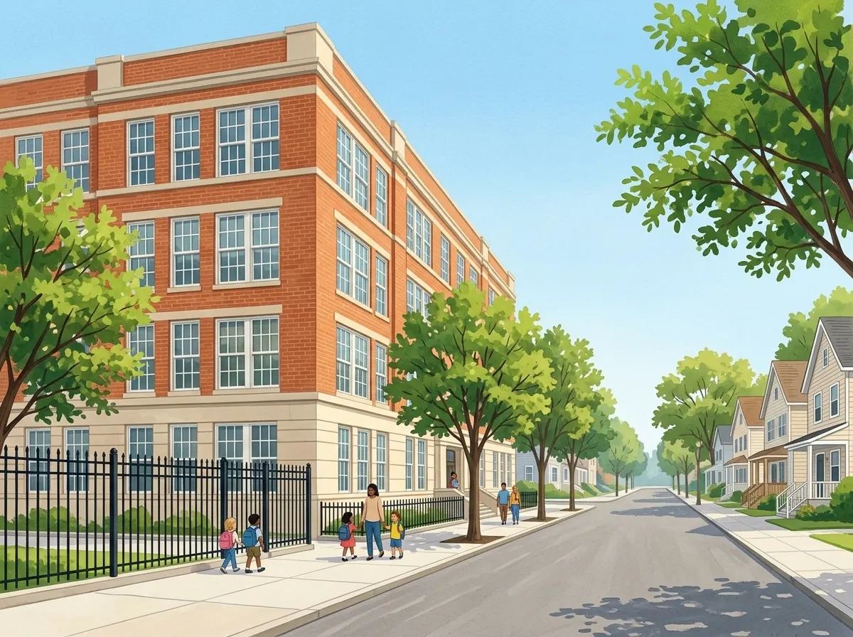 Illustration of P.S. 163 Flushing Heights