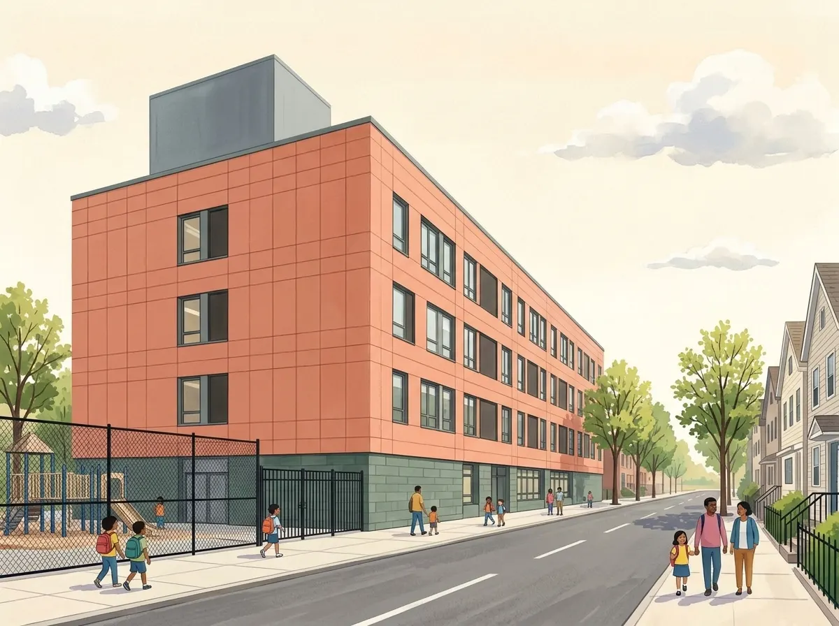 Illustration of P.S. 046 Alley Pond