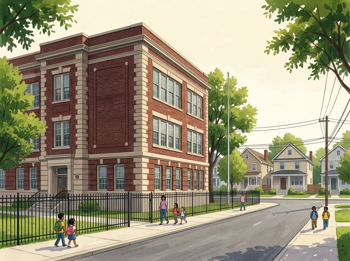 Illustration of P.S. 132 Ralph Bunche