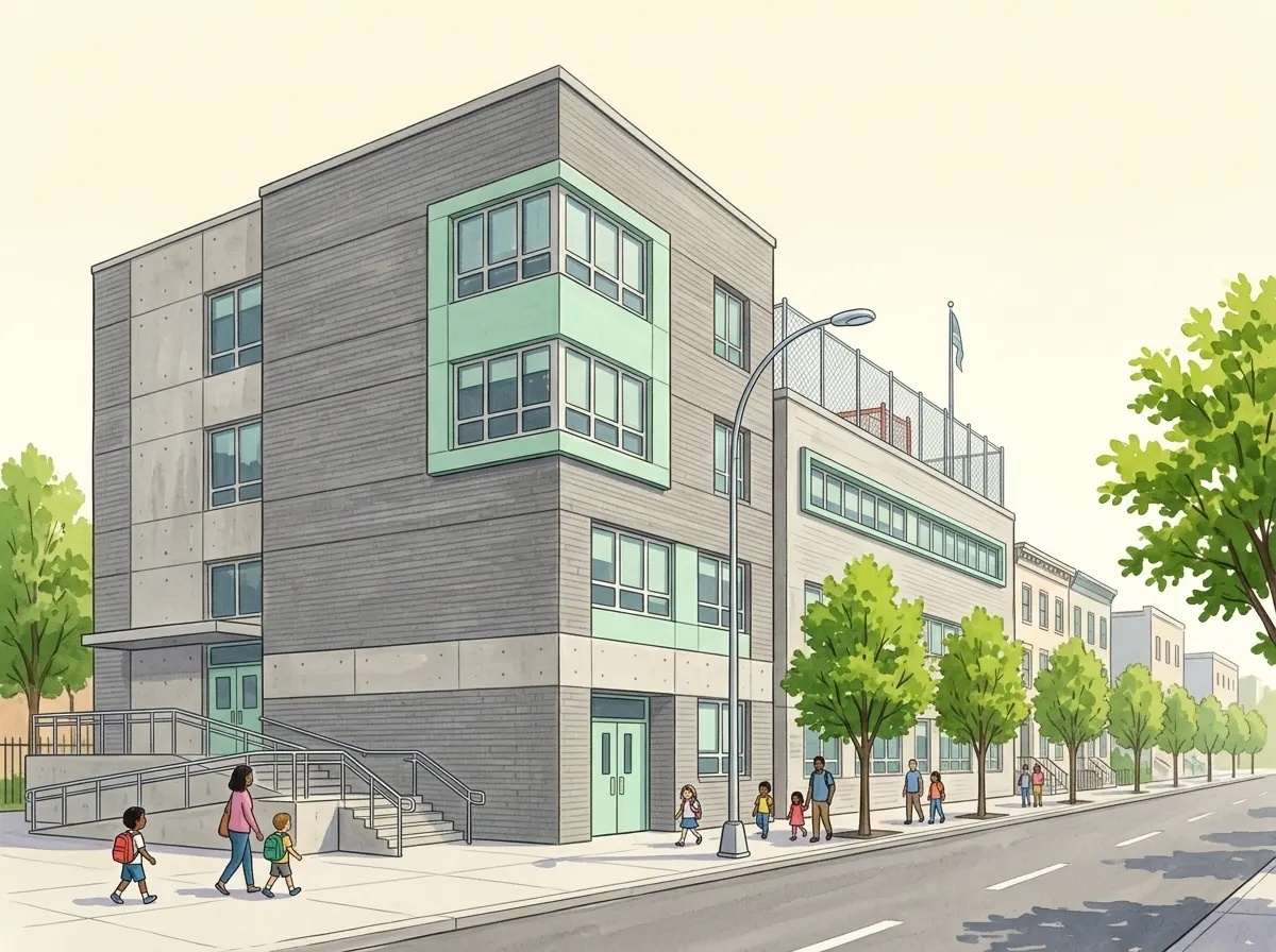 The Woodside Community School的插图