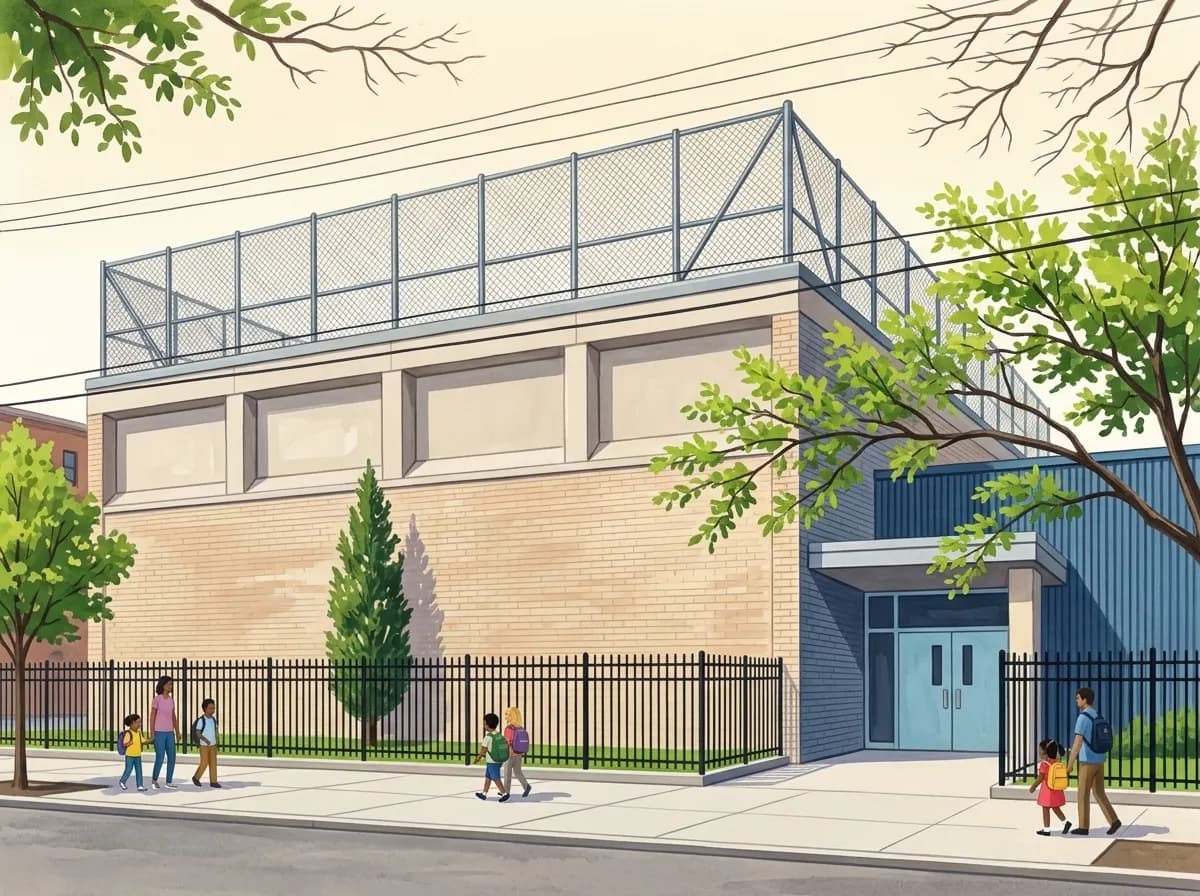 Illustration of Fort Hill Collaborative Elementary School