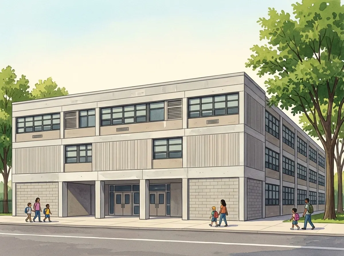 Tottenville High School的插图