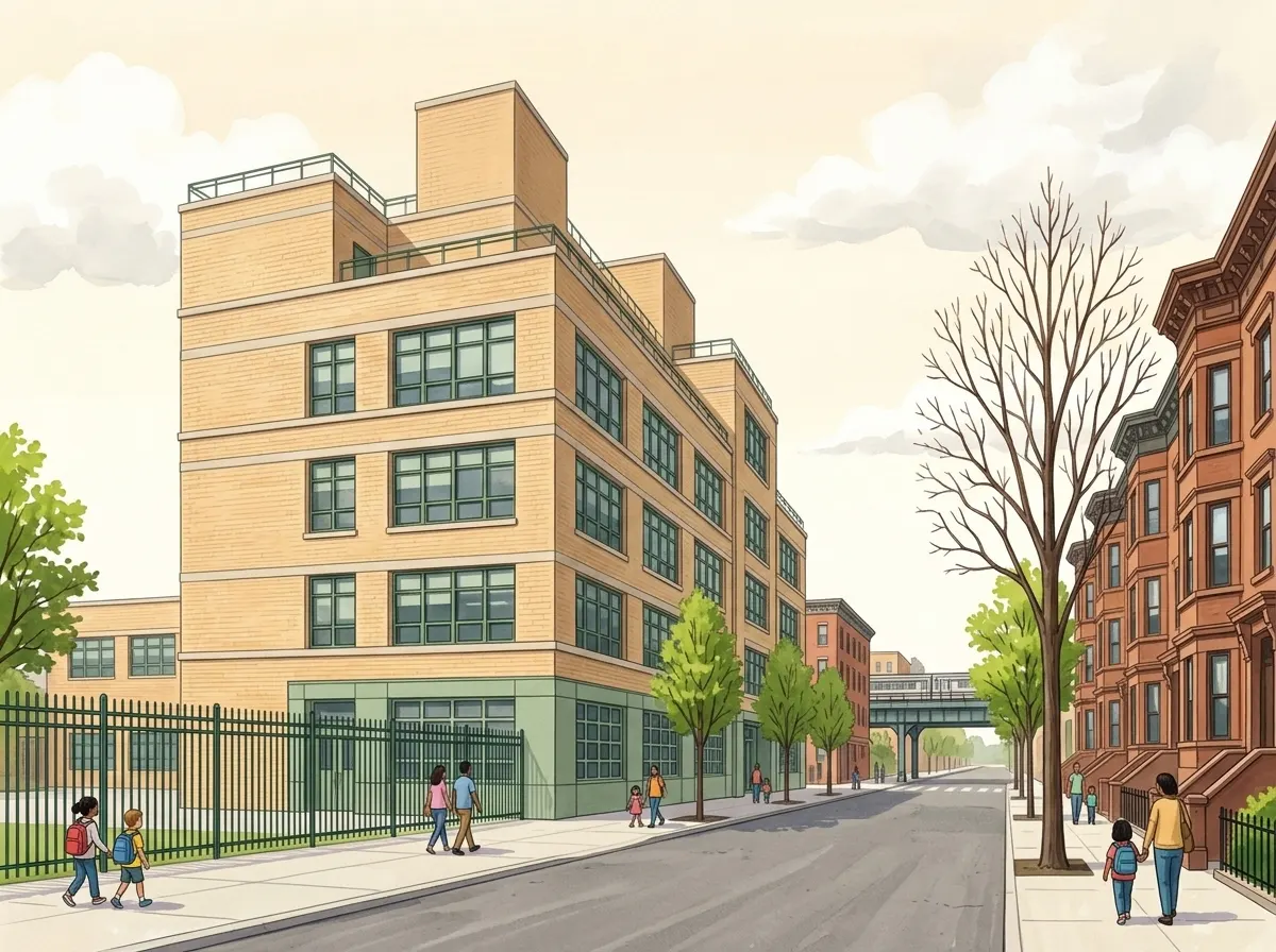 Ilustración de All City Leadership Secondary School
