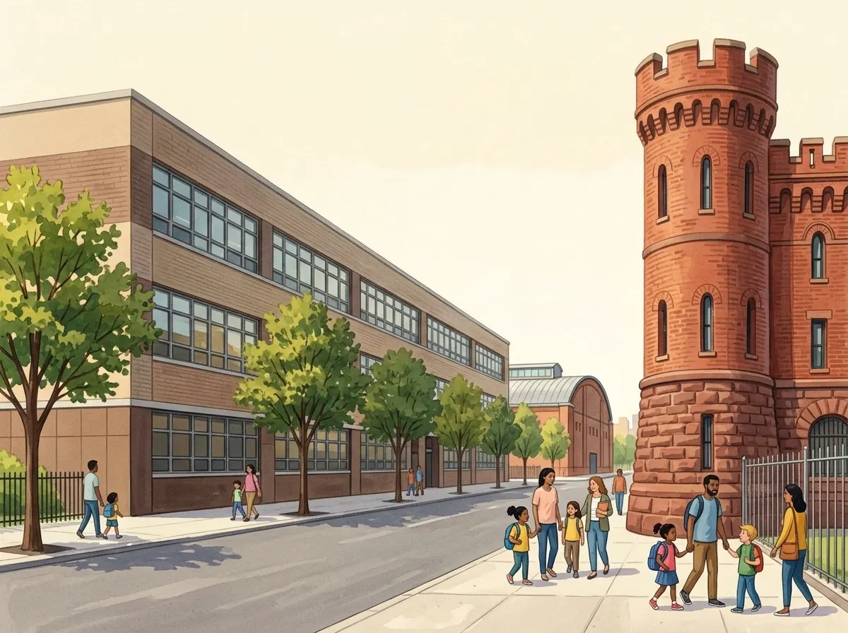 Illustration of Beginning with Children Charter School II