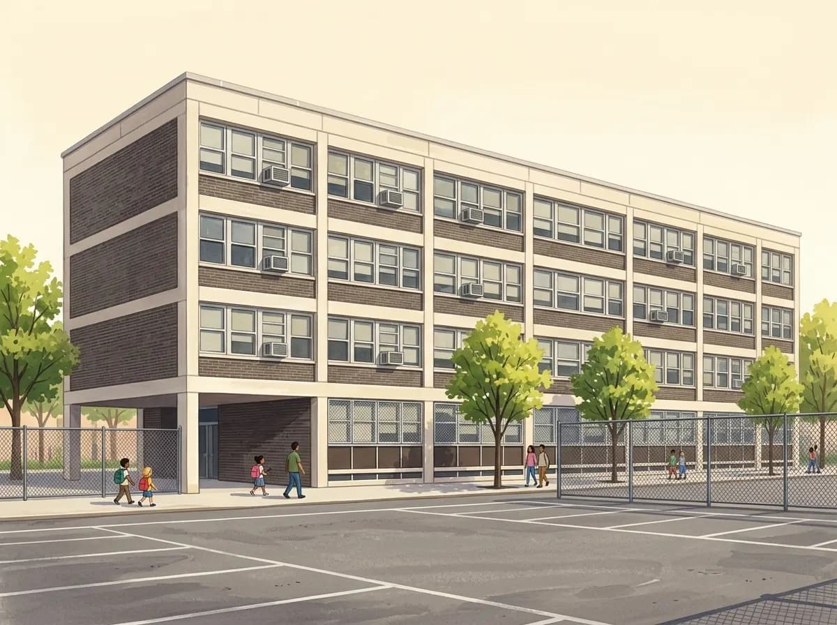 Ilustración de Northside Charter High School