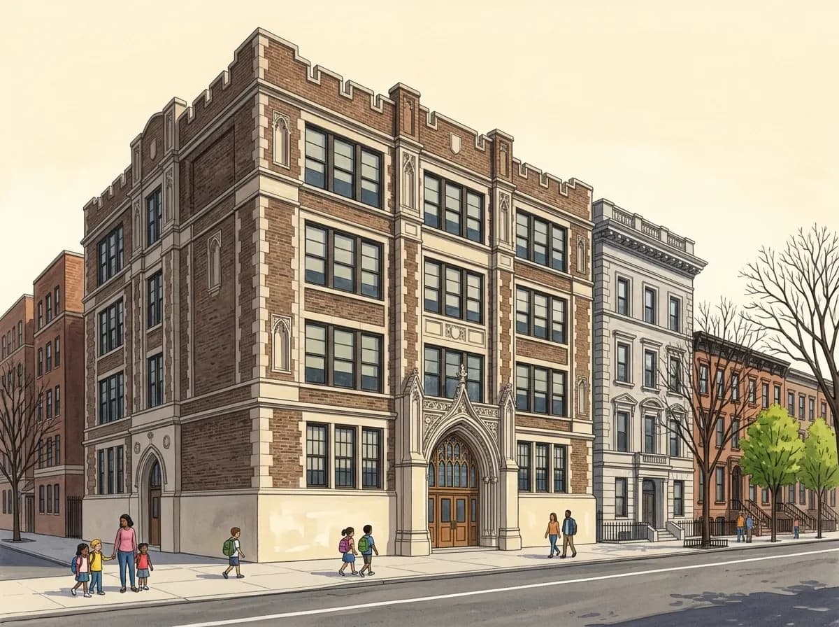 Ilustración de Bedford Stuyvesant New Beginnings Charter School