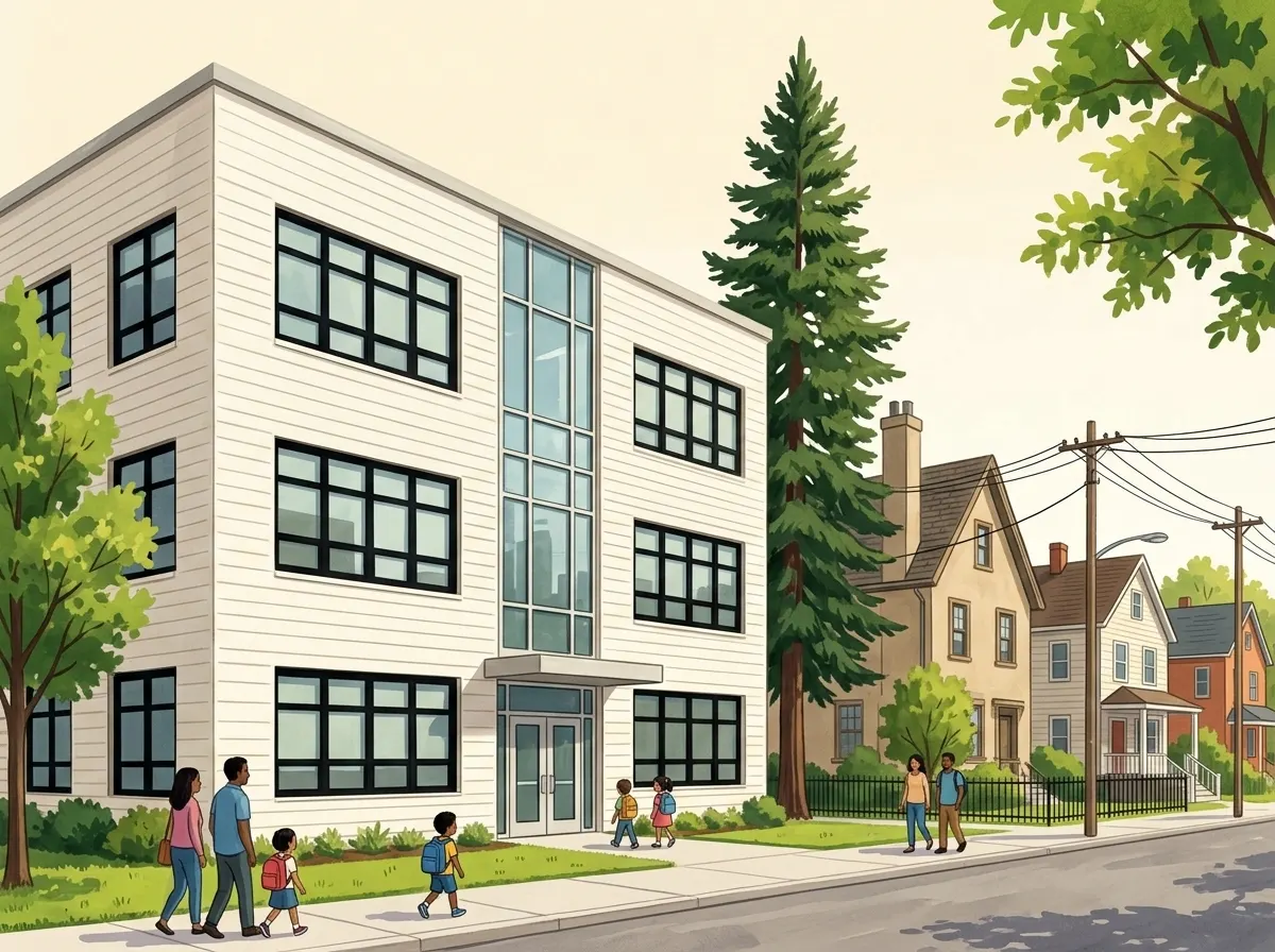 Ilustración de Riverton Street Charter School