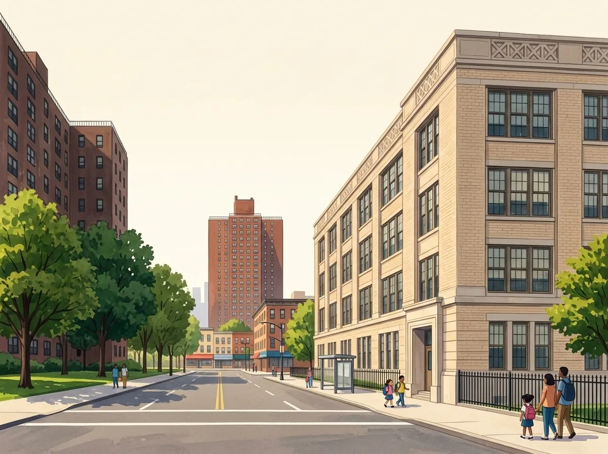 Ilustración de Icahn Charter School 7